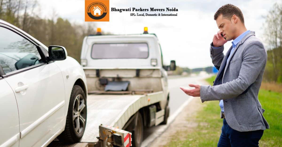 Car Loading- Bhagwati Packers Movers Noida